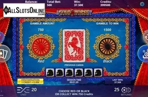 Gamble. Gold & Horse from DLV