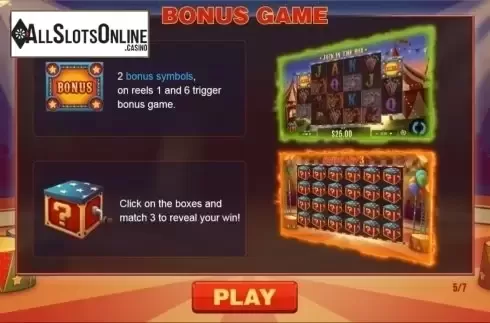 Paytable 5. Jack in the Box (Pariplay) from Pariplay