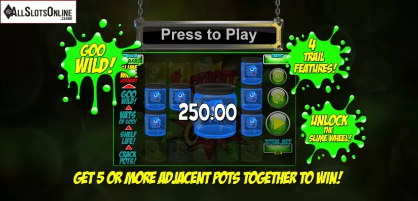Screen2. Jackpots of Goo from Games Warehouse