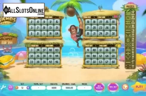Game screen