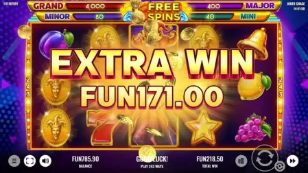 Joker Chase slot screenshot 5