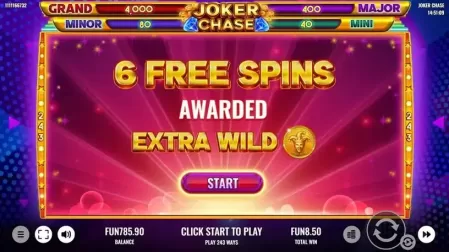 Joker Chase slot screenshot 4