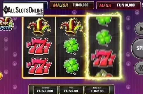 Game workflow screen. Joker Jackpots (Electric Elephant) from Electric Elephant