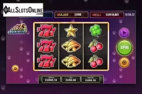 Reel Screen. Joker Jackpots (Electric Elephant) from Electric Elephant