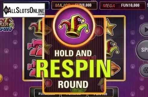Respin screen. Joker Jackpots (Electric Elephant) from Electric Elephant