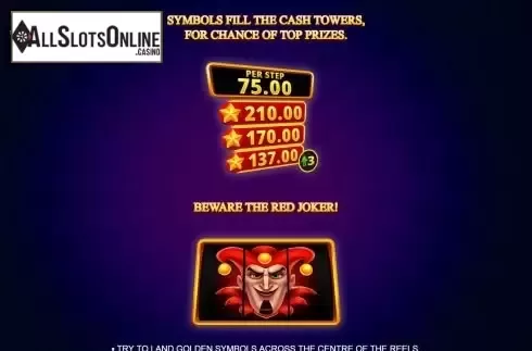 Special symbols screen