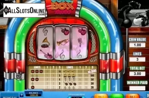 Screen2. Juke Box 10,000 from SkillOnNet