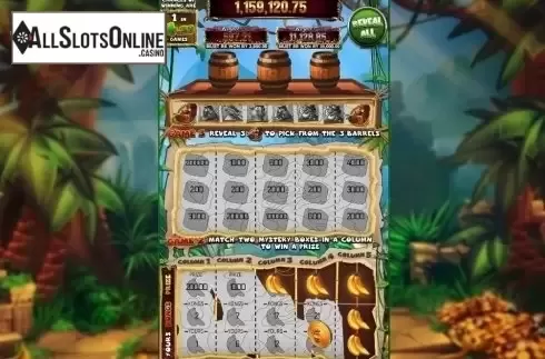 Game Screen. King Kong Cash Scratch Card from Blueprint