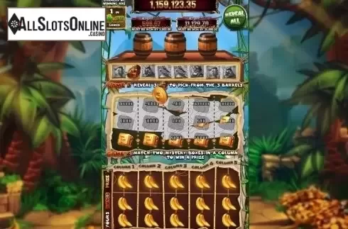 Game Screen. King Kong Cash Scratch Card from Blueprint