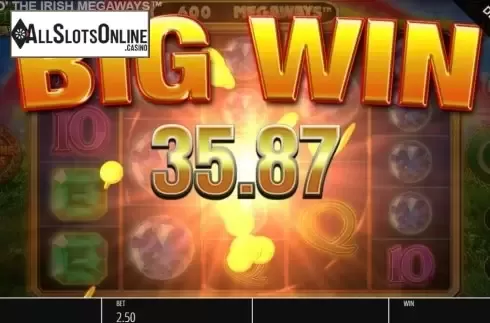 Big Win. Luck O' The Irish Megaways from Blueprint