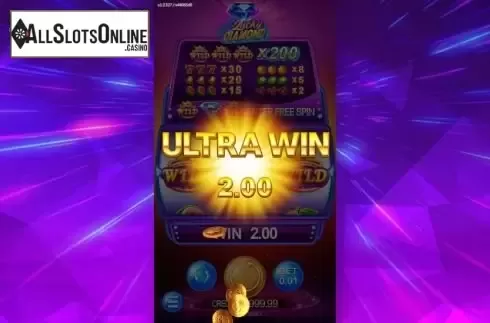 Big win screen