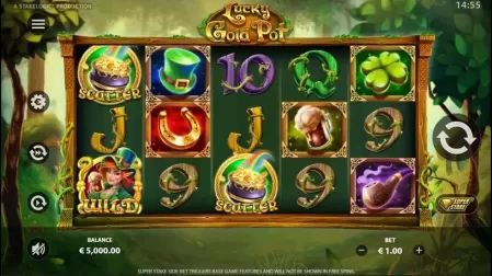 Lucky Gold Pot slot screenshot 1