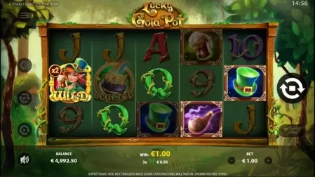 Lucky Gold Pot slot screenshot 2