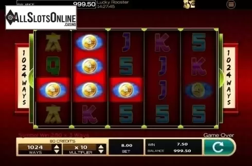 Win Screen 1. Lucky Rooster from High 5 Games