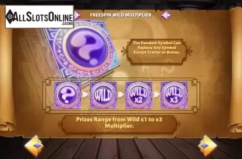 FS Wild Multiplier screen