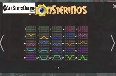 Screen3. Monsterinos from MrSlotty