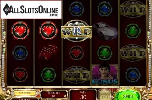 Win Screen. Montecarlo Glamour from Red Rake