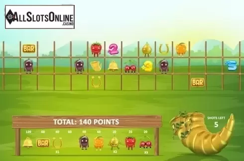 Win Screen . Moody Fruits from Relax Gaming