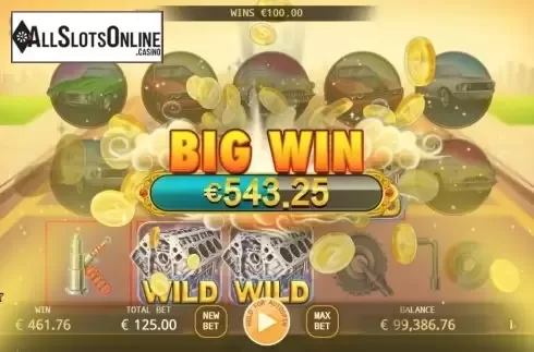 Big Win. Muscle Cars from KA Gaming