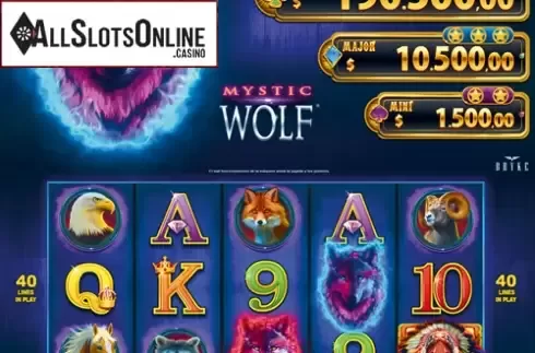 Reel Screen 1. Mystic Wolf (ZITRO) from ZITRO