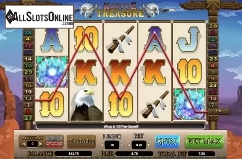 Screen 4. Native Treasure from Amaya