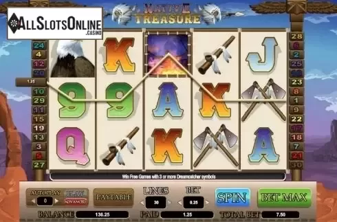 Screen 5. Native Treasure from Amaya