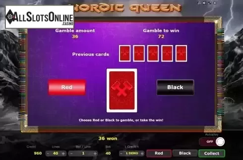 Risk game screen