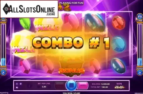 Win Screen 2. Octagon Gem 2 from EAgaming