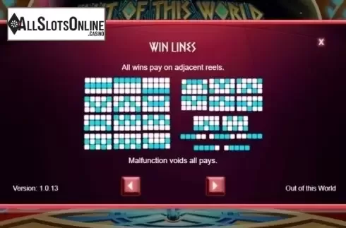 Win Lines. Out of this World (Live 5) from Live 5