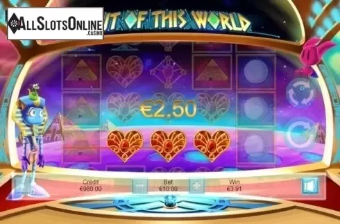 Win Screen. Out of this World (Live 5) from Live 5