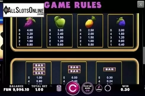 Game rules 3