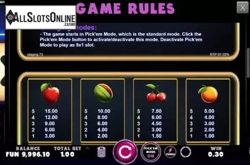 Game rules 2