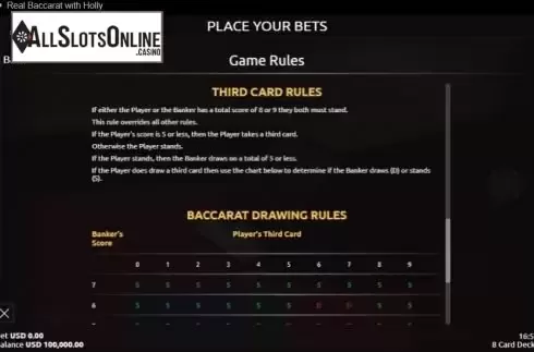 Game rules 3