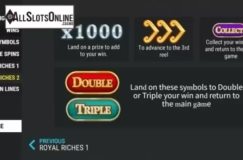 Features 4. Reel Royalty from Slot Factory