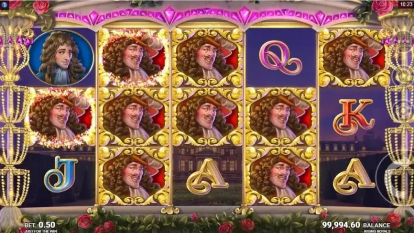 Rising Royals slot screenshot 3