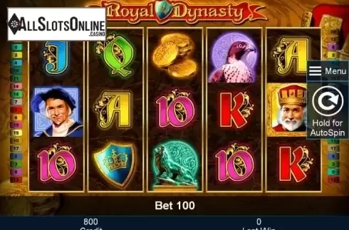 Reels. Royal Dynasty from Greentube