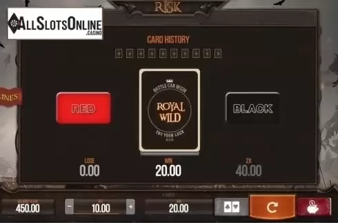 Gamble. Royal Wild from SYNOT