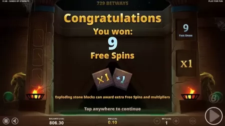 Sands of Eternity slot screenshot 4