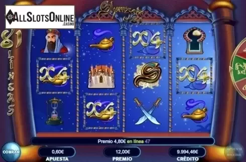 Multiplier screen . Sherezade 81 from R. Franco