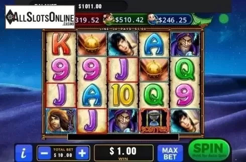 Win Screen. Silken Sands from GMW