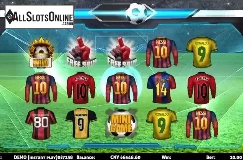 Reels screen. Soccer (Triple Profits Games) from Triple Profits Games