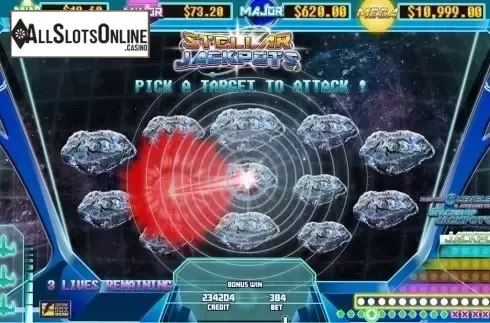 Pick 2. Stellar Jackpots with Silver Lion from Lightning Box