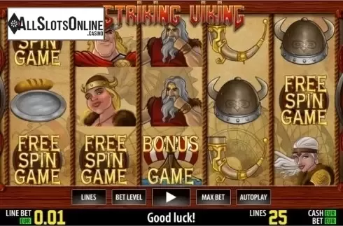 Game reels. Striking Viking HD from World Match