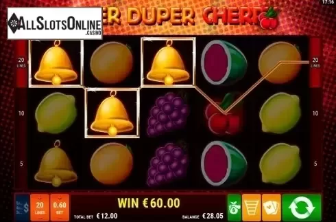 Screen4. Super Duper Cherry from Gamomat