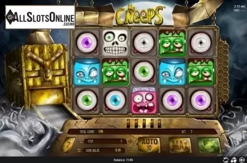 Reel Screen. The Creeps from Espresso Games