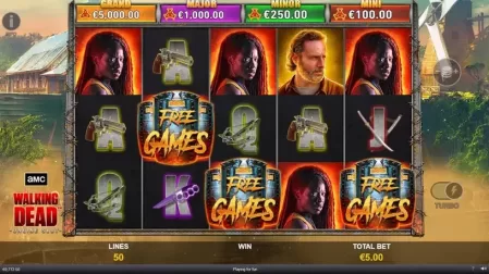 The Walking Dead slot screenshot 6