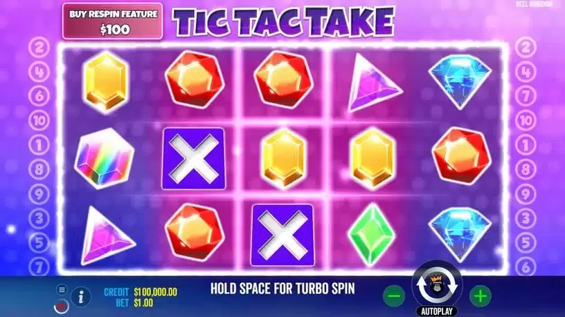 Tic Tac Take slot screenshot 1