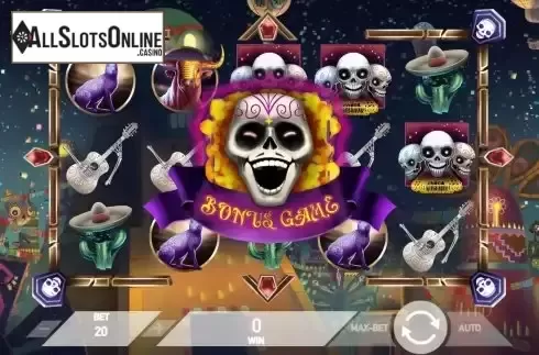 Bonus Game screen