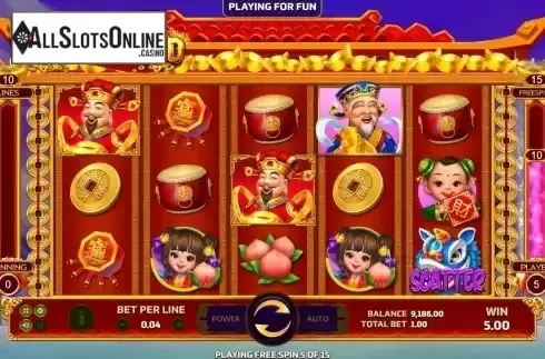 Free Spins screen 2