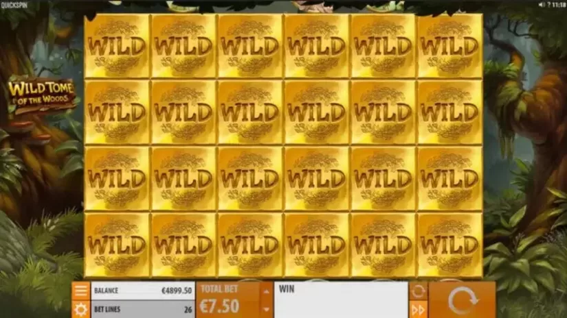 Wild Tome of the Woods slot screenshot 4